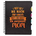 Awesome Mom Notebook A5 - 300 Ruled Pages, Wirebound