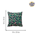 Cane Tree Christmas Cushion Cover, 16x16 inches