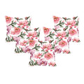 Pleasing Floral Cushion Cover Set of 5, 24x24 inches