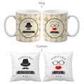 Karwachauth Couple Gift - Coffee Mug 325ml & Cushion Cover