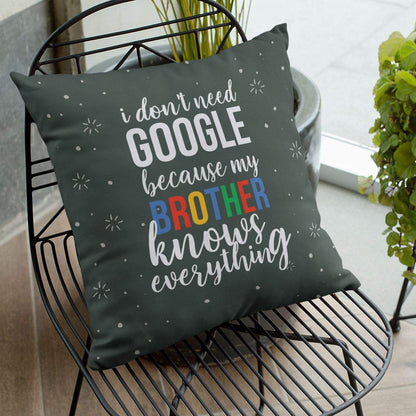 Best Bro Cushion Cover 12x12 - Rakhi & Birthday Gift