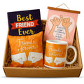 Friends Are Forever Gift Hamper - Mug, Tote, Cushion (Set of 5)