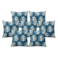Abstract Cushion Cover Set of 7 - 24x24 inches, Bedroom Decor