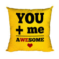Cushion Cover for Couples - You Me Awesome Valentine Gift
