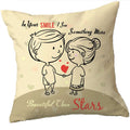 Cushion Cover Your Smile is Brighter than Stars - Gift for Wife