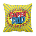 Super Dad Cushion with Filler for Father's Day - 12x12 inches