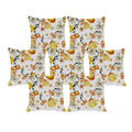 Admirable Floral Cushion Covers 24x24 inches, Set of 7
