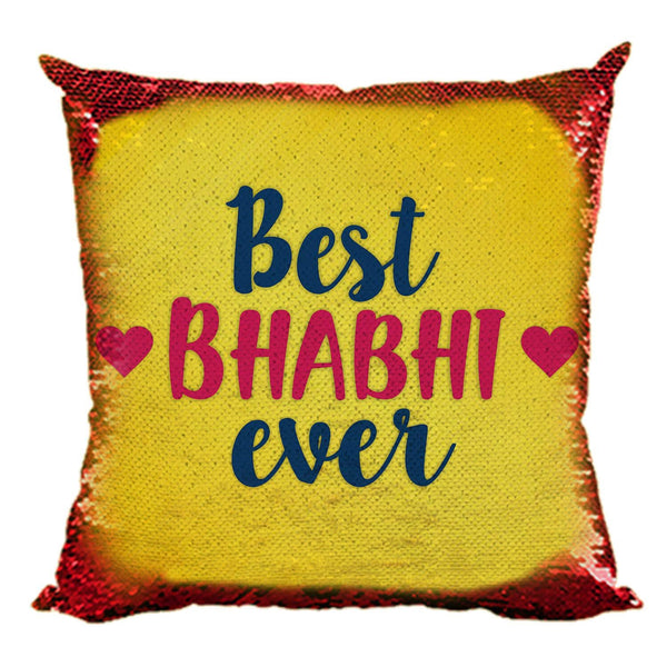 Best Bhabhi Ever Cushion Cover