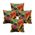 Abstract Cushion Cover Set of 4 - 24x24 inches Decor