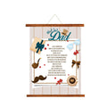 Thanks For Your Faith Dad Scroll Greeting Card