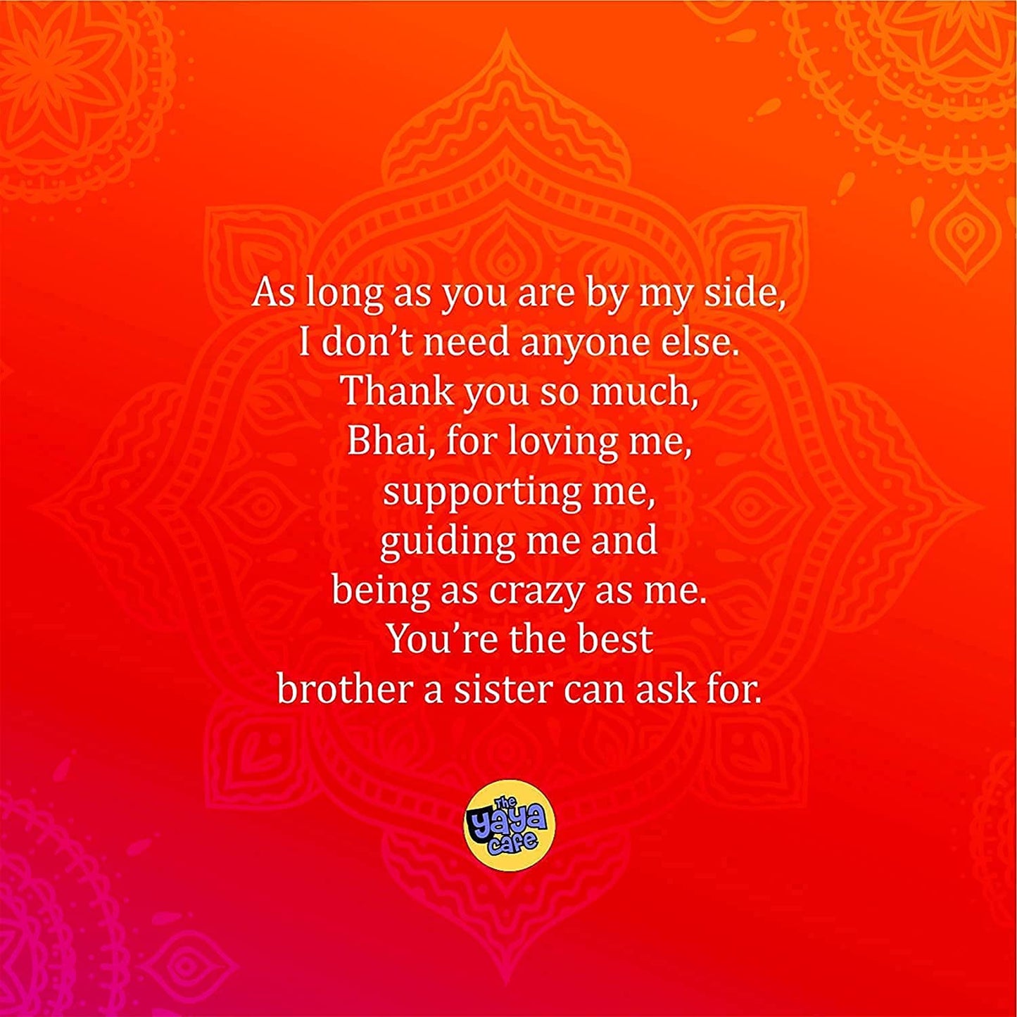 TheYayaCafe Rakshabandhan Gift for Brother, Bhai and Bhaiya, Ceramic Mug Coaster Rakhi Combo Set of 3, Printed Coffee Mug for Rakhi, Raksha Bandhan, Birthday, Bhai Dooj Gifts from Sister