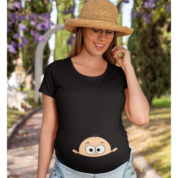 Baby Watching Maternity T-Shirt