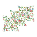Floral Cushion Covers Set of 3 - Superb Flowers Print, 20x20