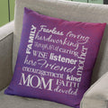 Cushion Cover - Fearless Loving Mom Mother's Day Gift
