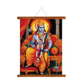 Lord Ram Canvas Wall Painting - 15x20 inch, Multicolour