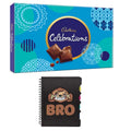 Monkey Bro Notebook & Cadbury Celebrations Chocolate Gift Combo