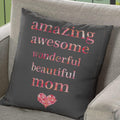 A Mom's Hug Personalised Cushion Cover