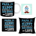 Best Papa Ji Mousepad, Mug, Cushion & Coaster Hamper Set