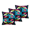 Abstract Art Cushion Cover Set of 3 - 20x20 inches