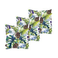 Ravishing Leaf Floral Cushion Covers 20x20 inches, Set of 3