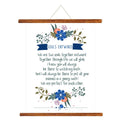 Our Souls Are Entwined Personalised Love Scroll Greeting Card