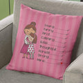 Cushion Cover Mom Meaning - Heartfelt Mother's Day Throw Pillow