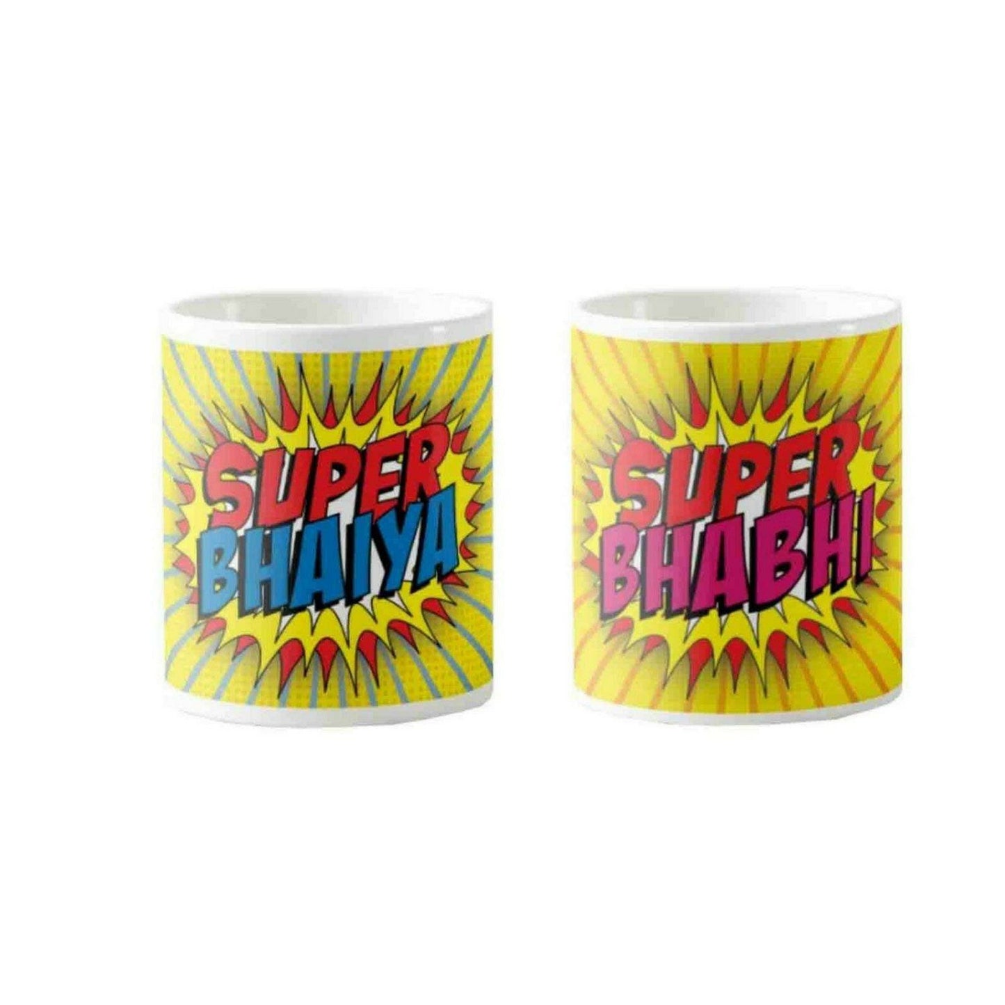Super Bhaiya Super Bhabhi Coffee Mugs