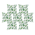 Cushion Covers Set of 7 Absurd Leaf Tree Floral Print 24x24, Multicolour