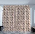 Santa Tree Pattern Christmas Curtains for Living Room