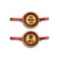 Engraved Rakhi Combo for Brother - Best Brother Ever & No.1 Bhai, Set of 2