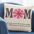 Blessed With Mom Cushion Cover - Personalised Gift for Her