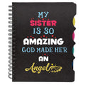 Sister Personalised Wirebound Notebook