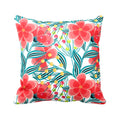 Nasturtium Cushion Cover 24x24 - Enticing Floral Printed Throw Pillow
