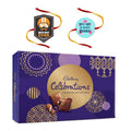 Rakhi Combo for Bhaiya Bhabhi - Cadbury Celebrations 281g with 2 Rakhi Set