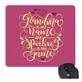 Mousepad for Grandma - Spoiling Is My Game Quote