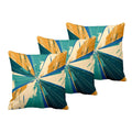 Stunning Abstract Cushion Cover Set of 3, 24x24 Inch