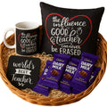 Influence of a Good Teacher Mug, Cushion & Chocolate Combo