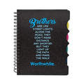 Brothers Lighthouse of Life A5 Notebook - Rakhi Gift, 300 Pages
