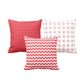 Christmas Cushion Covers Set of 3 - Adorable Charming Festive, 16x16