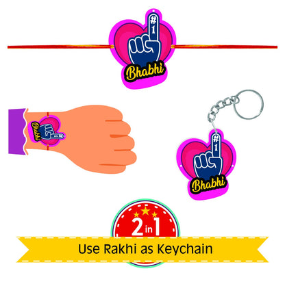 TheYayaCafe Rakhi Sweets Combo for Bhabhi, 1 Hamper Set of 4 - Coffee Mug, Coaster, Gulab Jamun 1 Kg, Printed Rakhi, Raksha Bandhan Gift for Sister-in-Law
