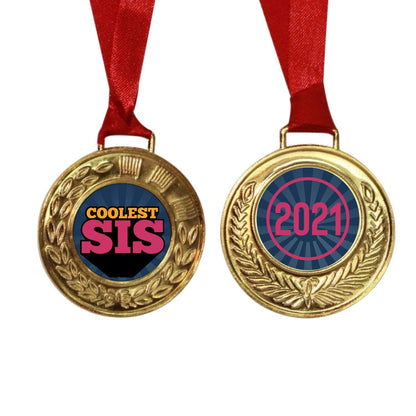 Coolest Sis Award Medal