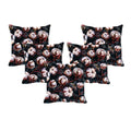Lovely Floral Flowers Cushion Cover Set of 5, 20x20 inches