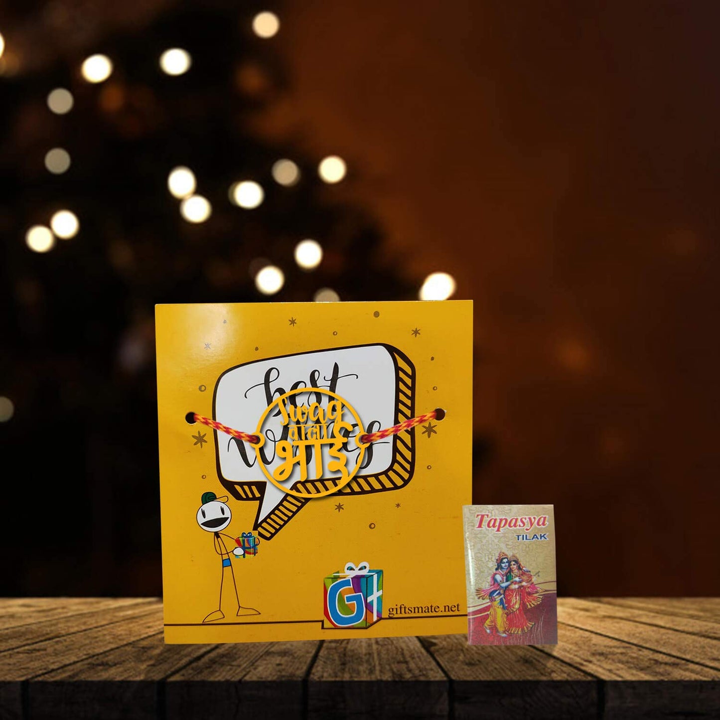 YaYa cafe Family Rakhi for Brother Combo Sets Swag Wala Bhai Rakhi Hamper Raksha Bandhan