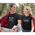 He's Mine She's Mine Matching Couple T-Shirts