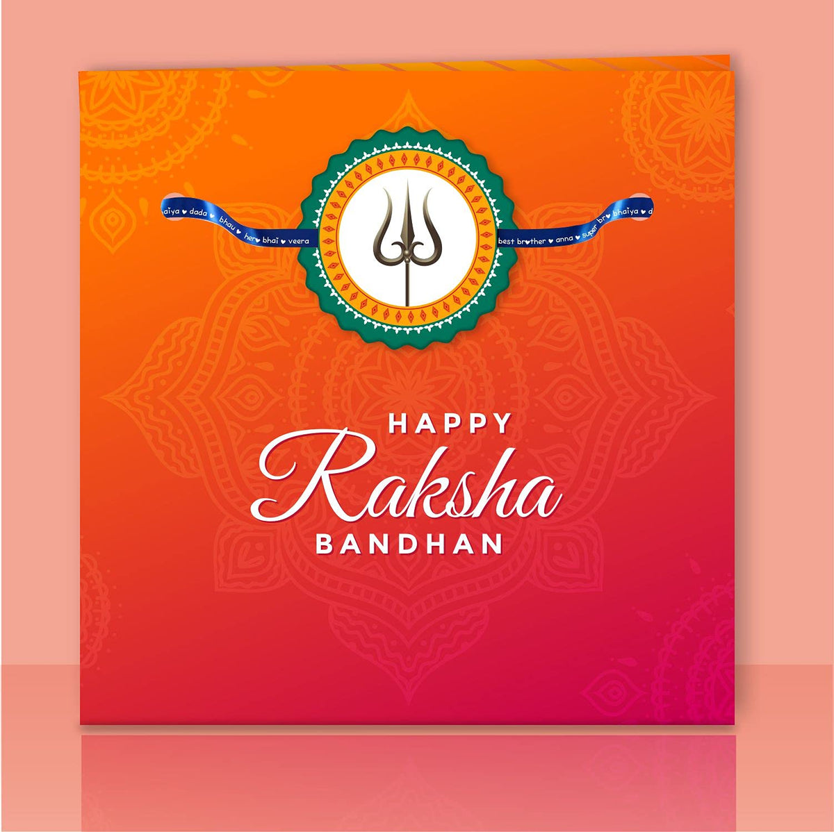 TheYayaCafe Raksha Bandhan Rakhi for Brother Shiva Trisul Printed Cute Bracelet Multicolor, Rakhi Gifts for Bhai, Bhaia, Brother from Sister for Rakhi, Raksha Bandhan, Bhai Dooj, Sibling Day