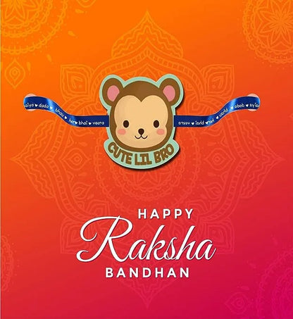 YaYa cafe Rakhi for Brother, Little Brother Printed Rakhi Raksha Bandhan