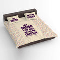 My Amazing Mom I Love You Personalised Bedsheet, King Size for Mother