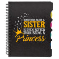 Princess Sister Notebook A5 - 300 Page Ruled Rakhi Diary