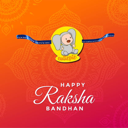 Cutiepie Little Bro Kids Rakhi for Brothers