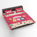 Best Mom Ever Brown Velvet Bedsheet, King Size with 2 Pillow Covers